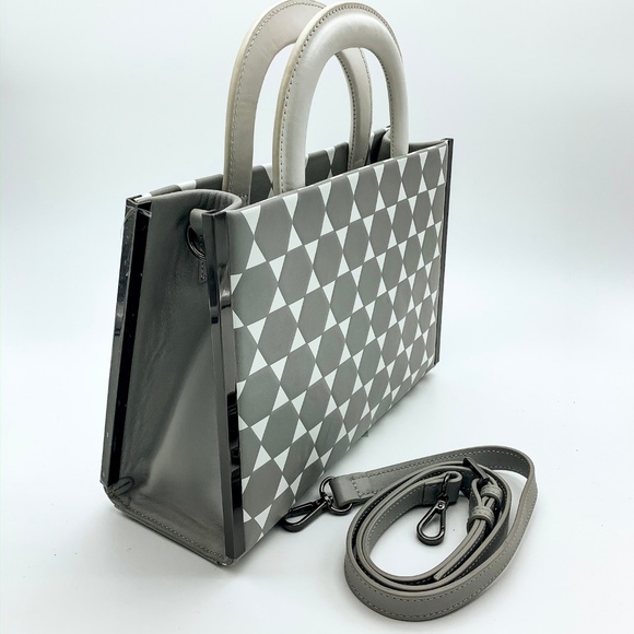 NWT HEIRLOOM Leather Embossed Handbag "JR TWIN" - Picture 3 of 5